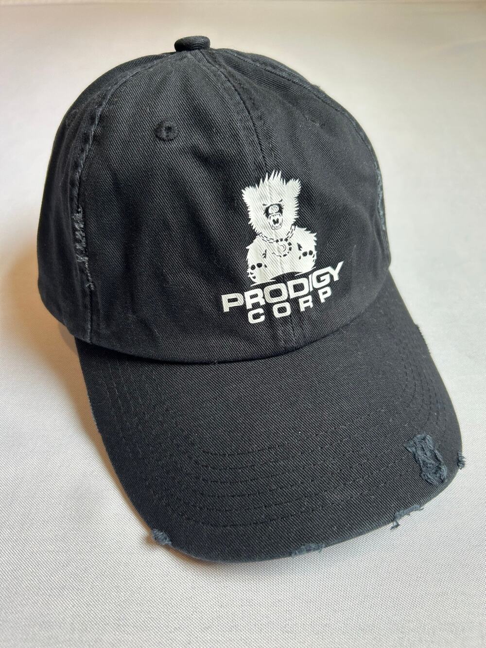 Alien Earth Prodigy Corp NYCC 2025 Promo Hat Cap Black Distressed OS Adjustable